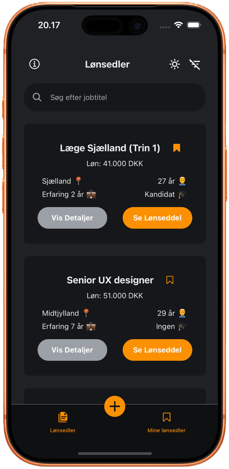Payslip View Screen